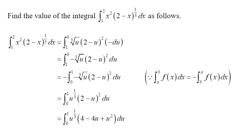 Answered: What is the integral of x2(2-x)^(1/3)… | bartleby