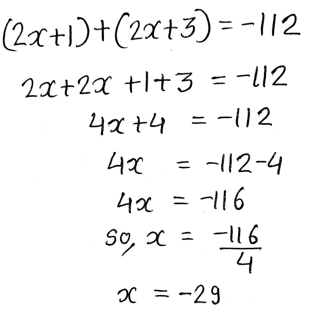 Answered: The sum of two consecutive odd integers… | bartleby