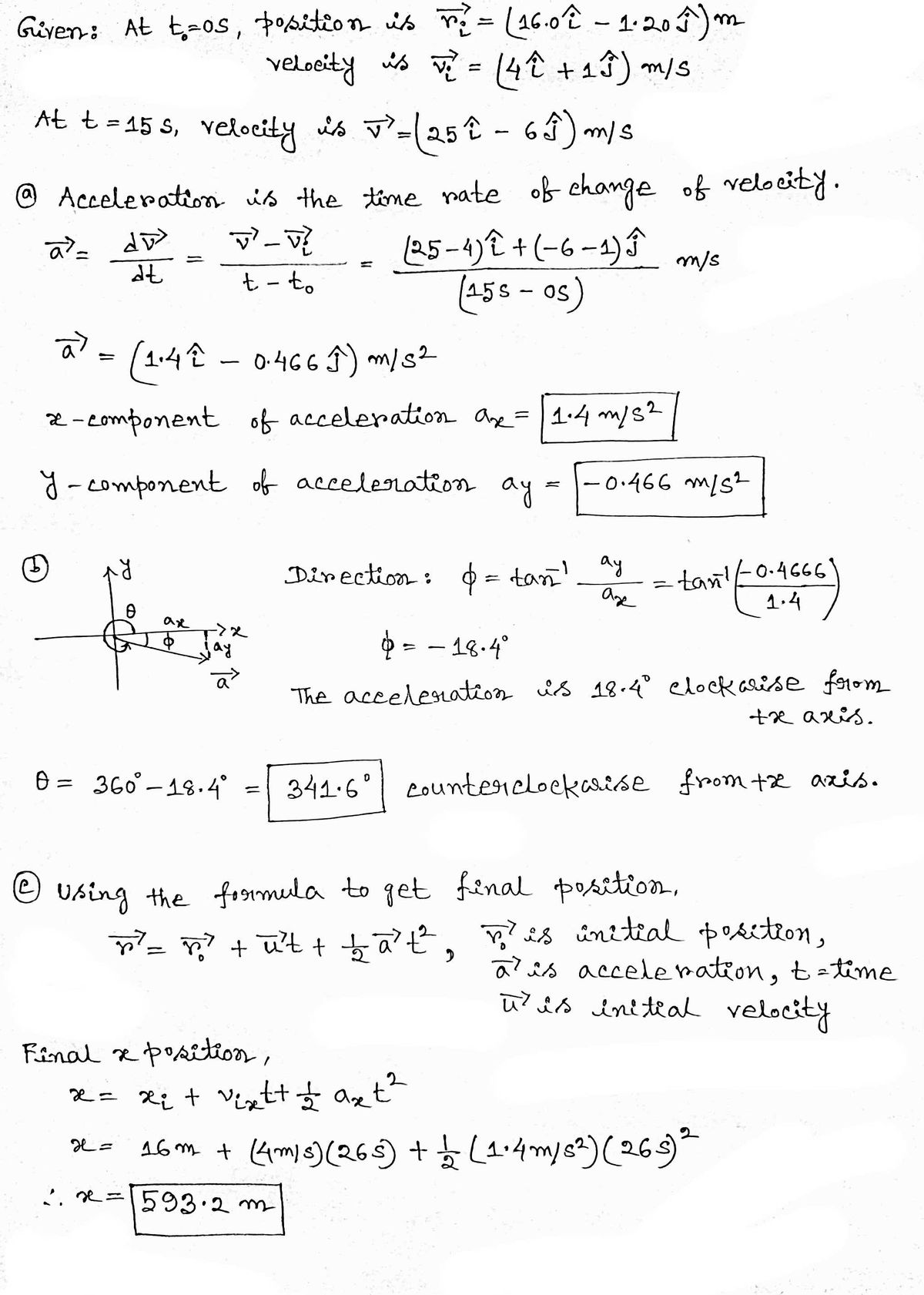 Physics homework question answer, step 1, image 1