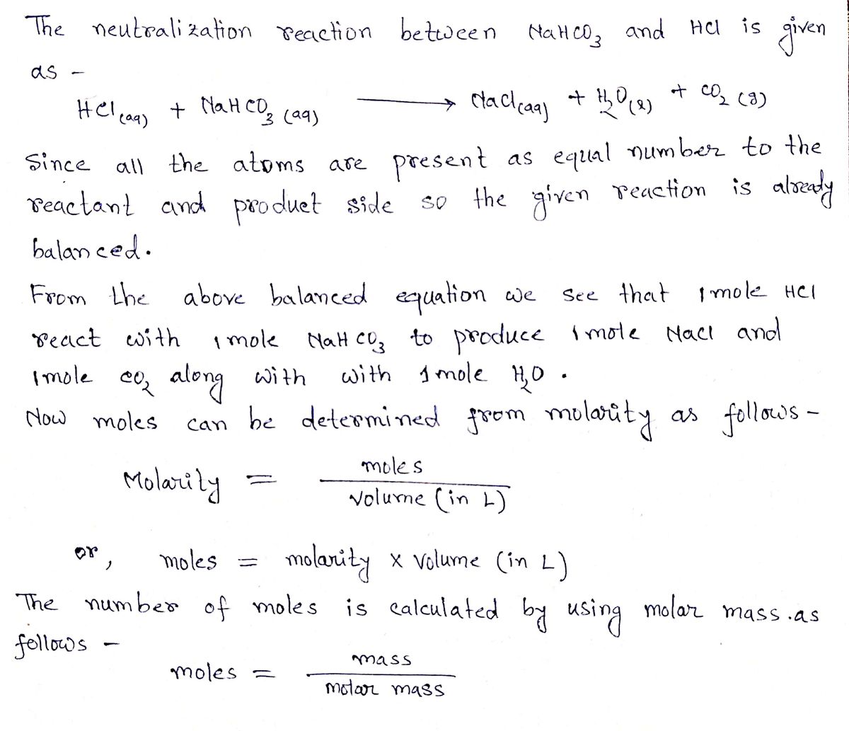 Chemistry homework question answer, step 1, image 1