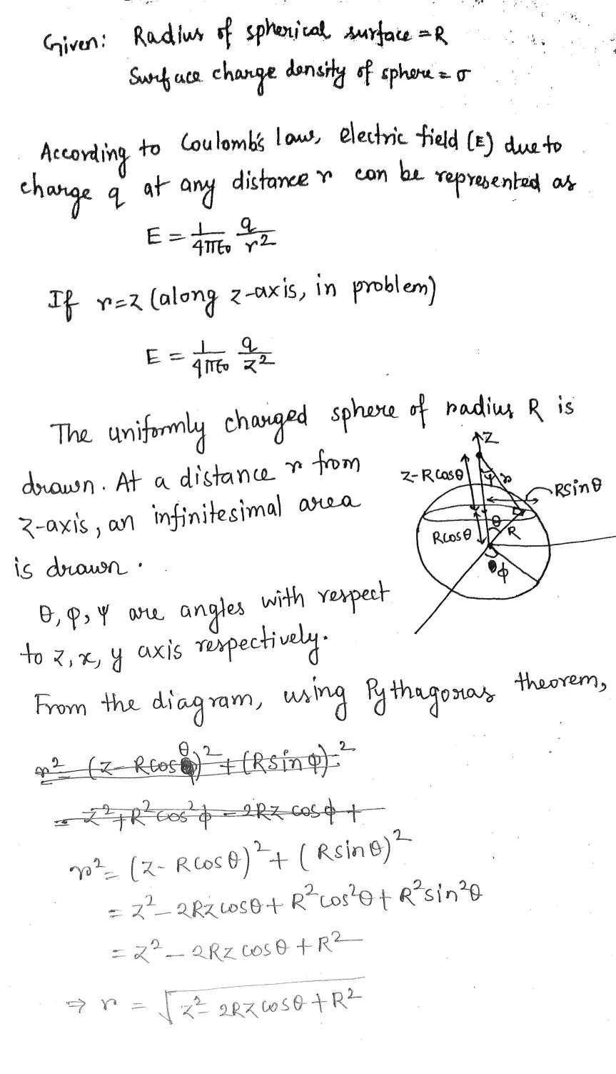 Physics homework question answer, step 1, image 1