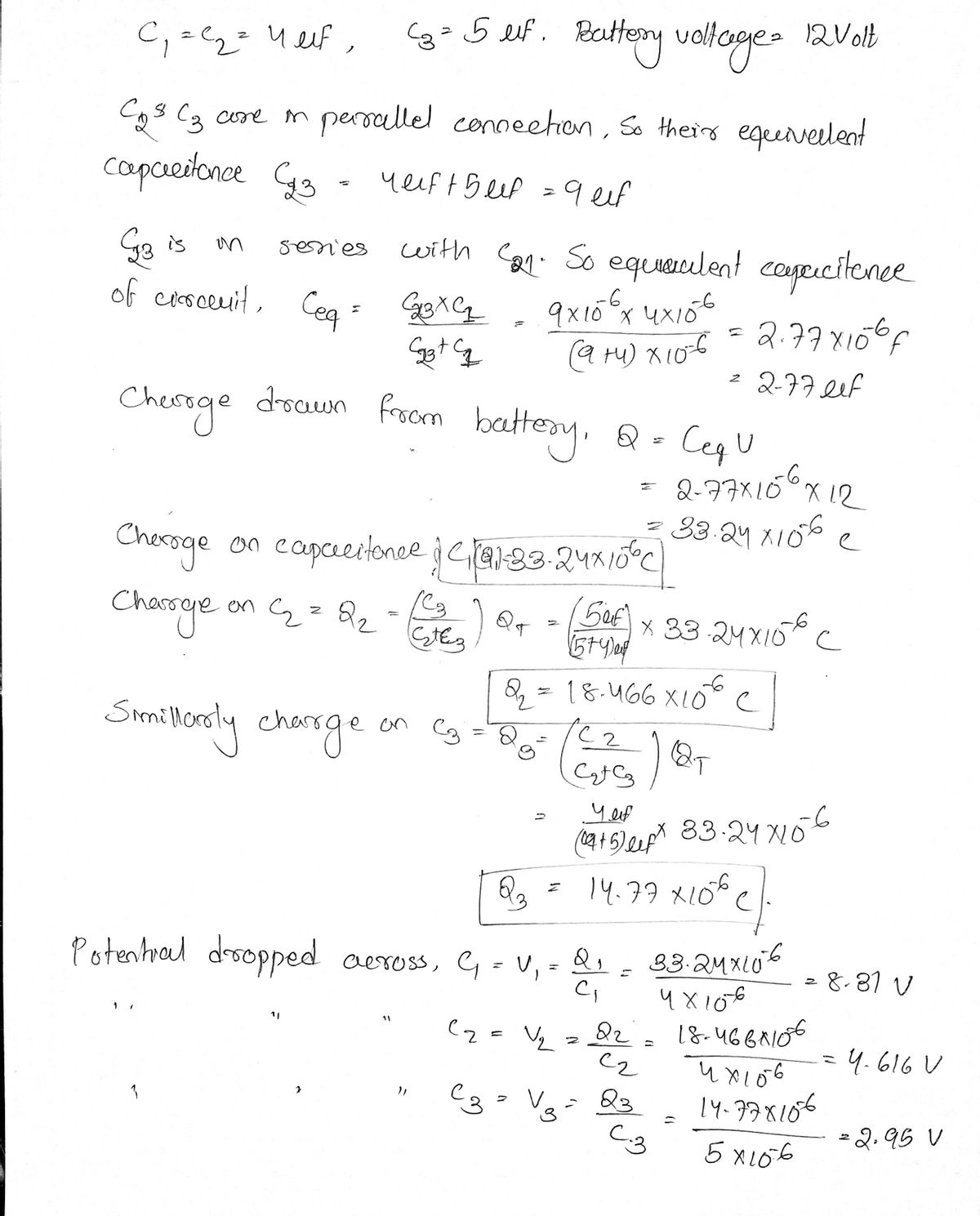 Physics homework question answer, step 1, image 1