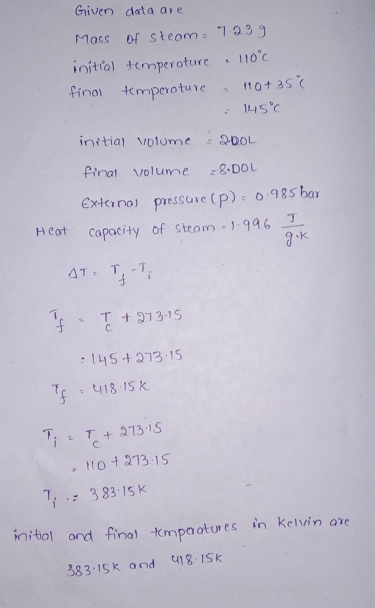 Chemistry homework question answer, step 1, image 1