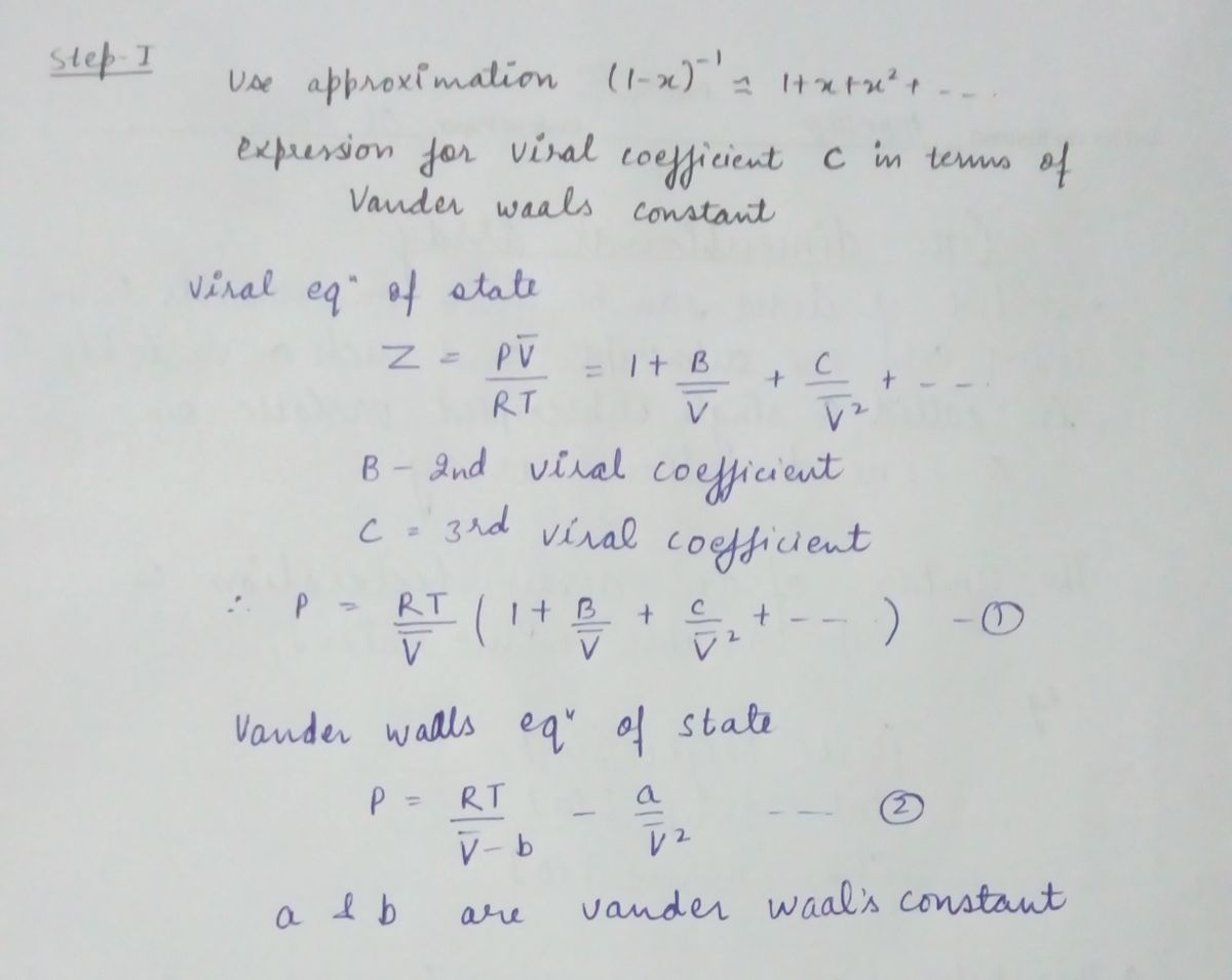 Chemistry homework question answer, step 1, image 1