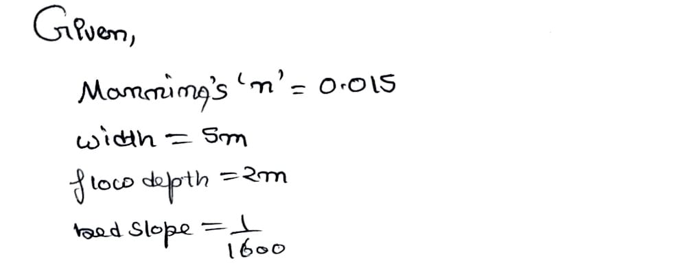 Civil Engineering homework question answer, step 1, image 1