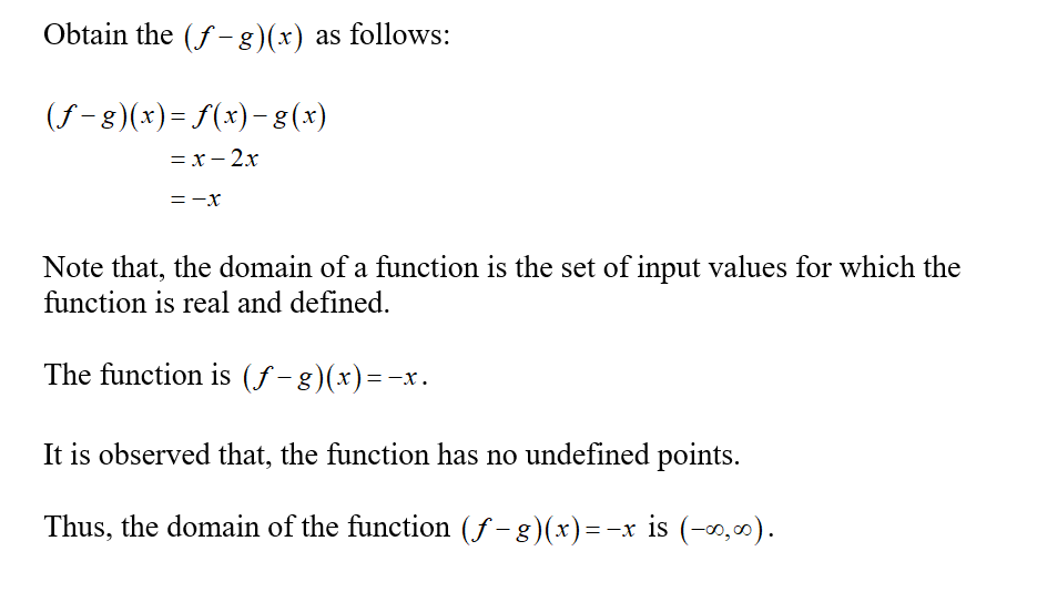 Answered Find F G F G Fg And F G And Their… Bartleby