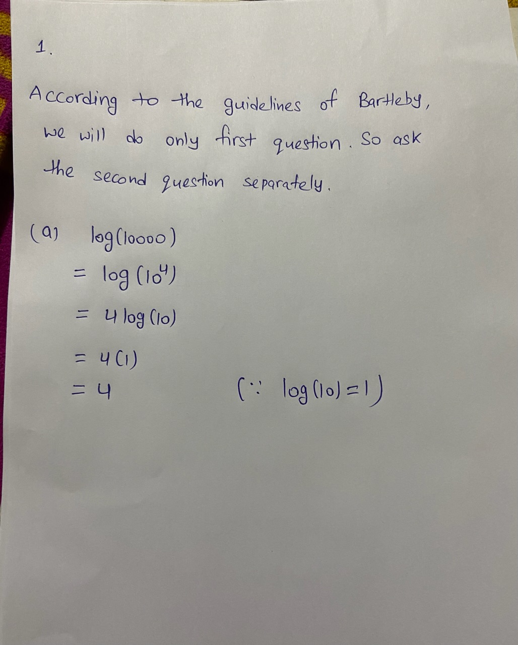 Advanced Math homework question answer, step 1, image 1