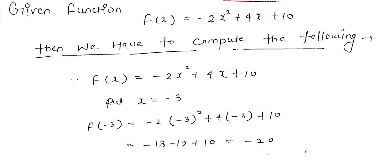 Algebra homework question answer, step 1, image 1