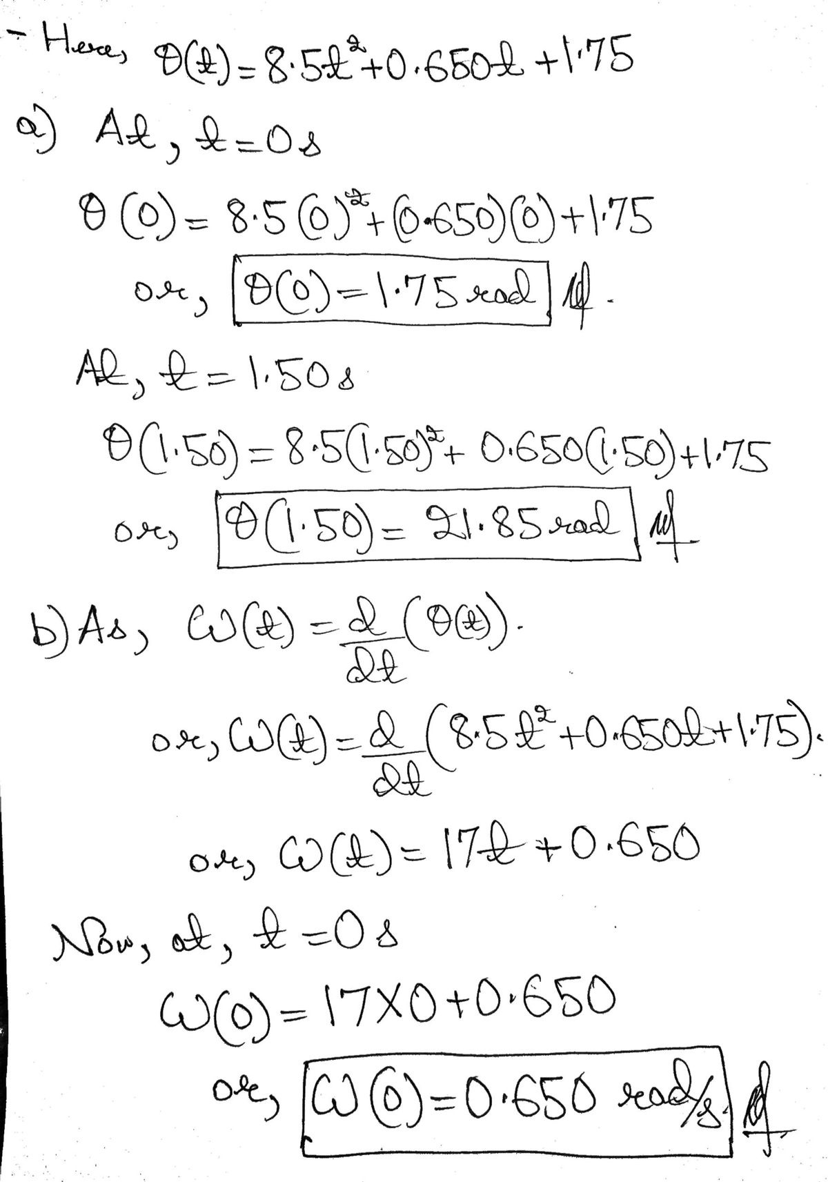 Physics homework question answer, step 1, image 1