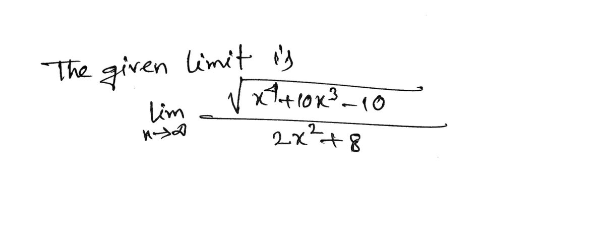 Calculus homework question answer, step 1, image 1