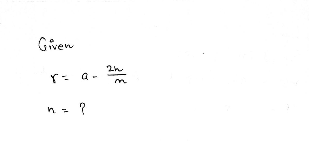 Algebra homework question answer, step 1, image 1