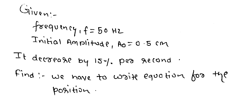 SOLVED: One end of a horizontal string is attached to a small amplitude  mechanical Hz oscillator. The string passes over a pulley, which is located  at a distance of L = 0.85