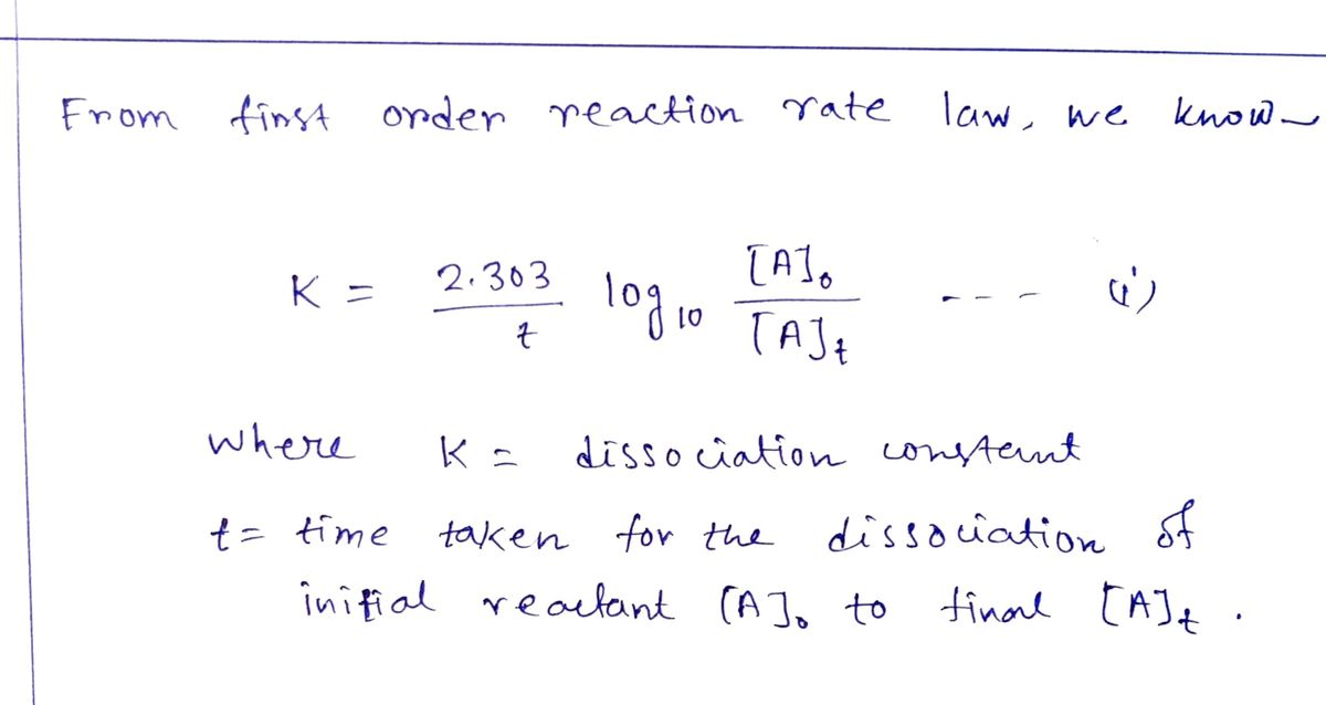 Chemistry homework question answer, step 1, image 1