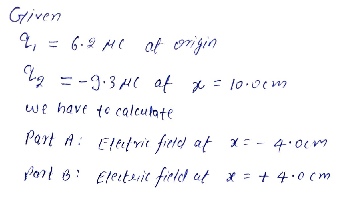 Physics homework question answer, step 1, image 1