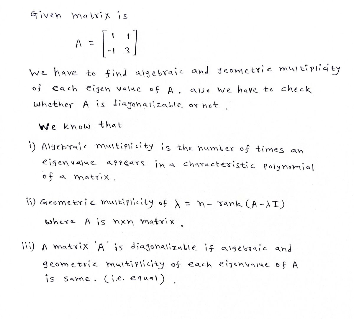 Advanced Math homework question answer, step 1, image 1