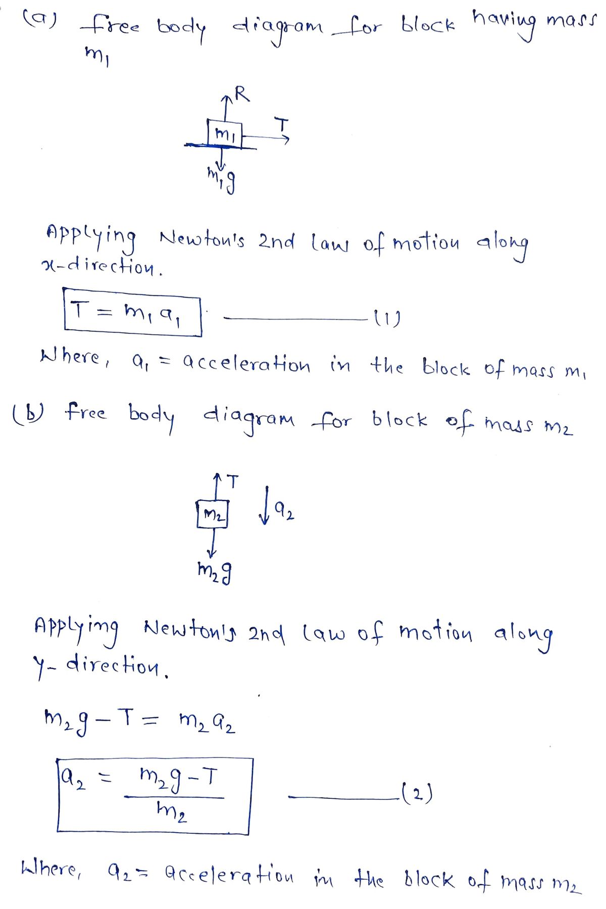 Physics homework question answer, step 1, image 1