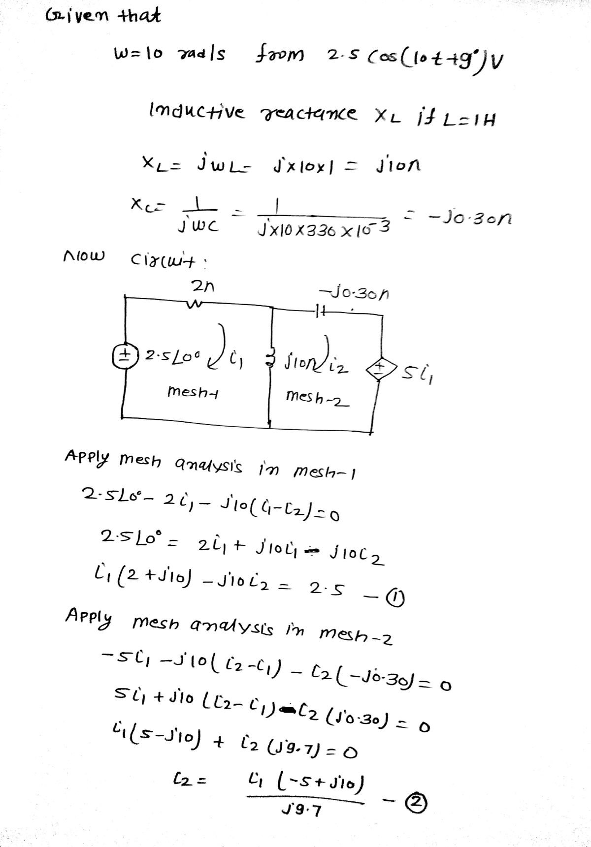 Electrical Engineering homework question answer, step 1, image 1