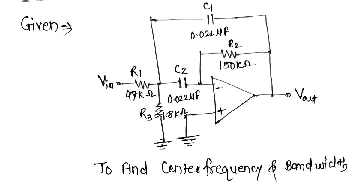 Electrical Engineering homework question answer, step 1, image 1