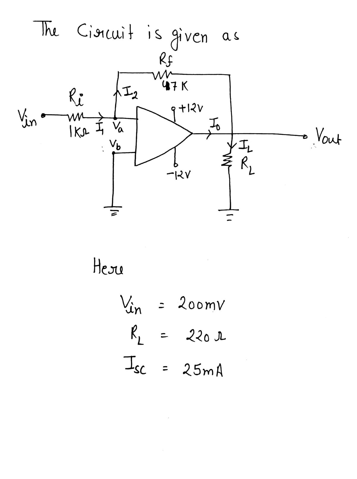 Electrical Engineering homework question answer, step 1, image 1