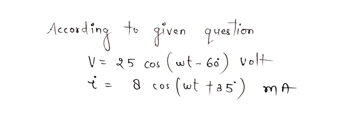 Electrical Engineering homework question answer, step 1, image 1