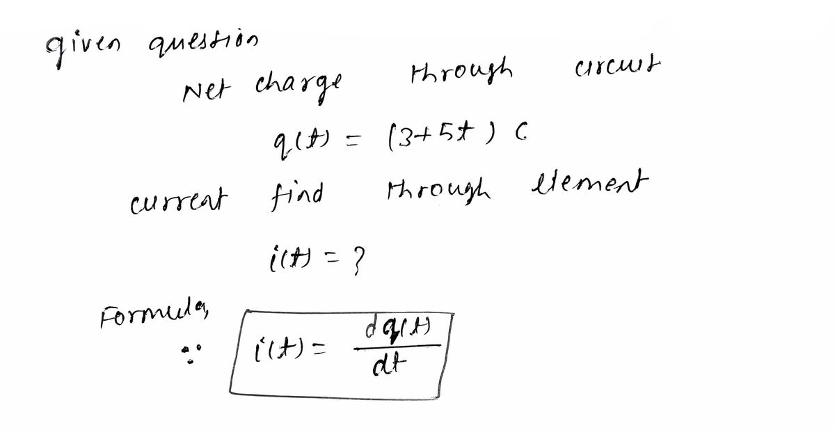 Electrical Engineering homework question answer, step 1, image 1