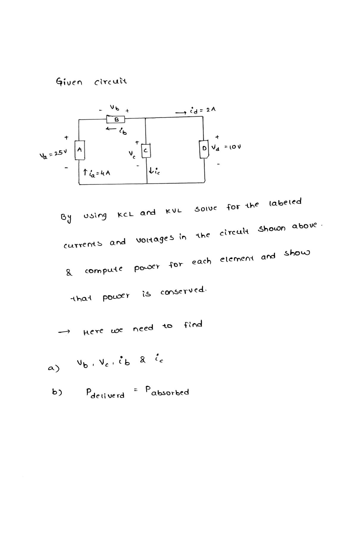 Electrical Engineering homework question answer, step 1, image 1