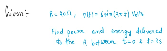 Electrical Engineering homework question answer, step 1, image 1