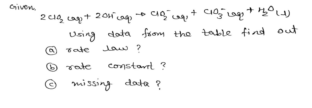 Chemistry homework question answer, step 1, image 1