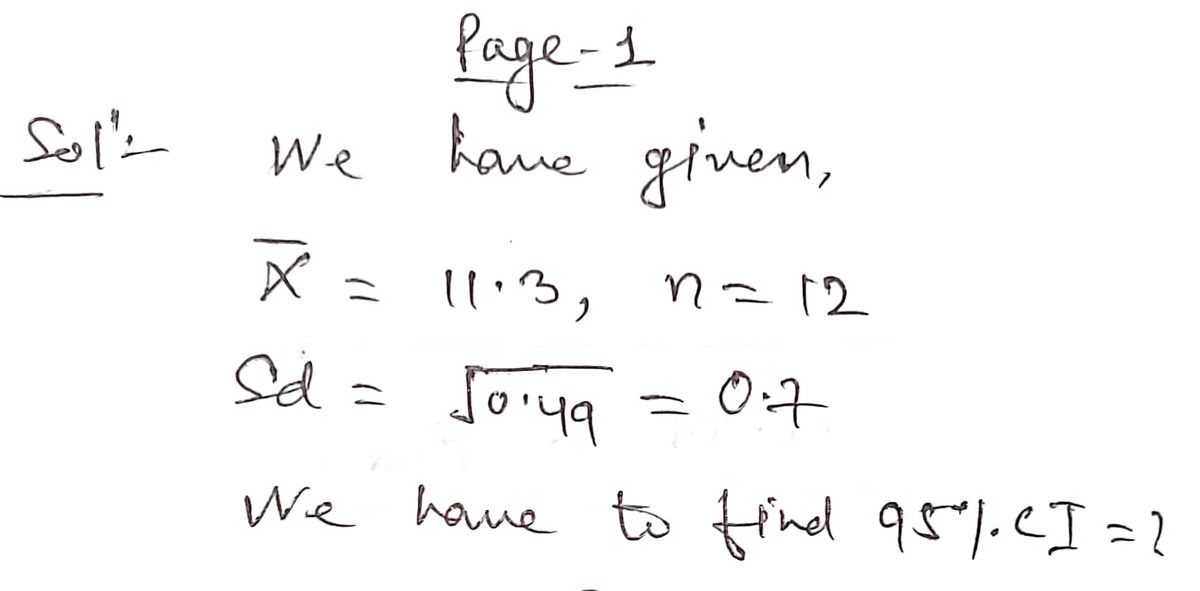 Statistics homework question answer, step 1, image 1