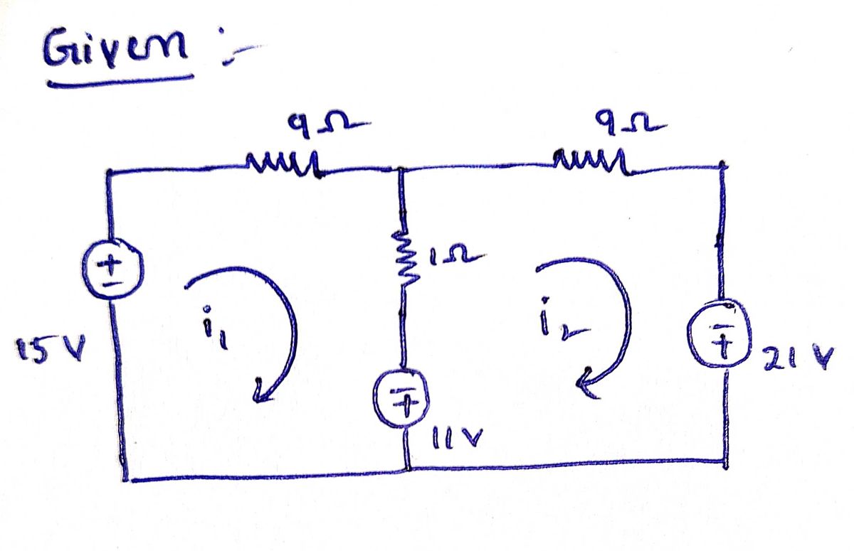 Electrical Engineering homework question answer, step 1, image 1