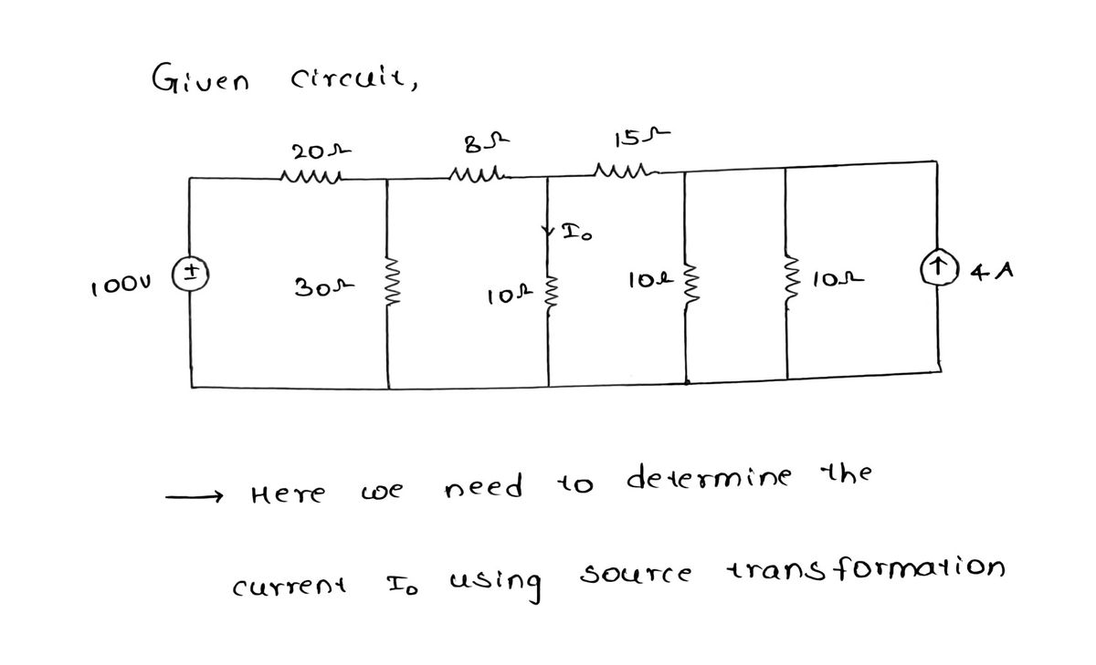 Electrical Engineering homework question answer, step 1, image 1