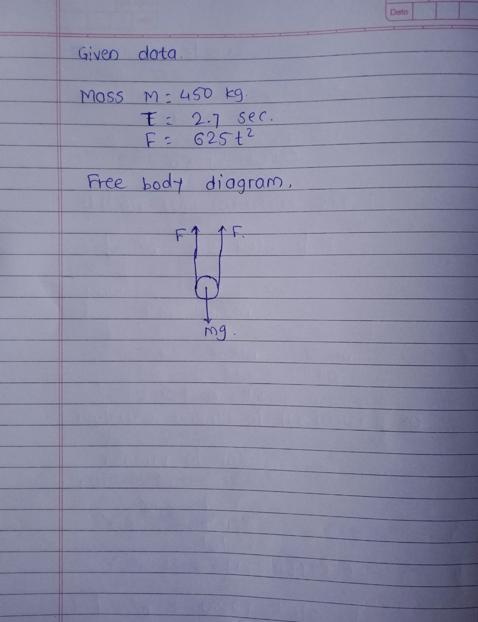 Mechanical Engineering homework question answer, step 1, image 1