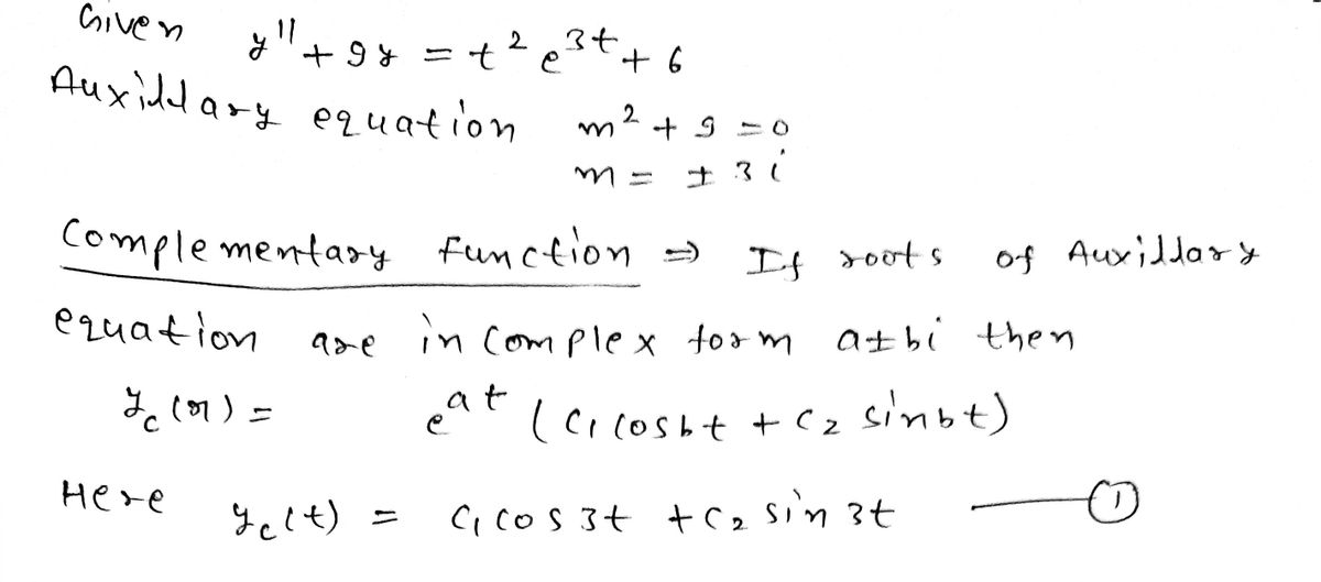 Advanced Math homework question answer, step 1, image 1