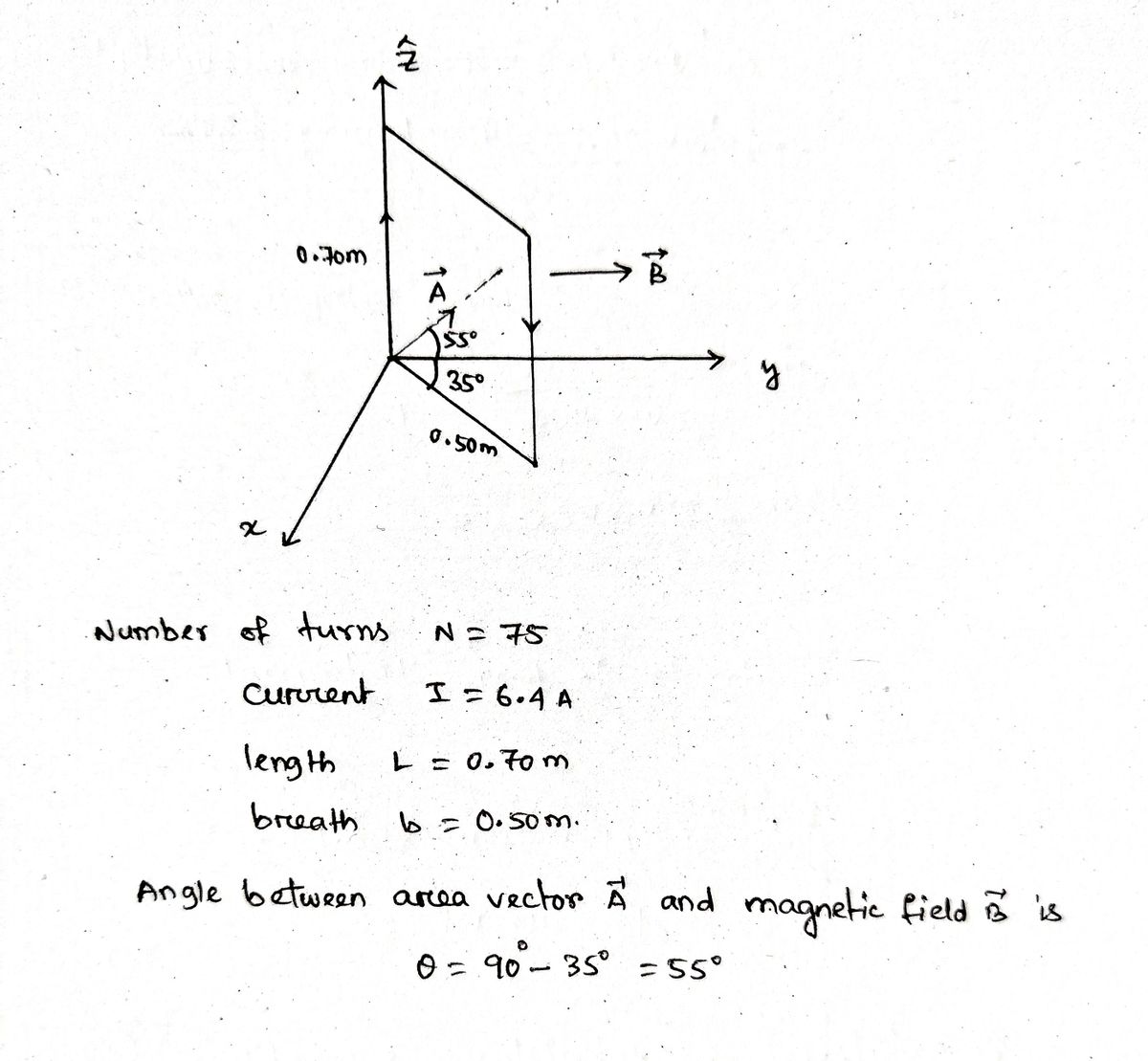 Physics homework question answer, step 1, image 1