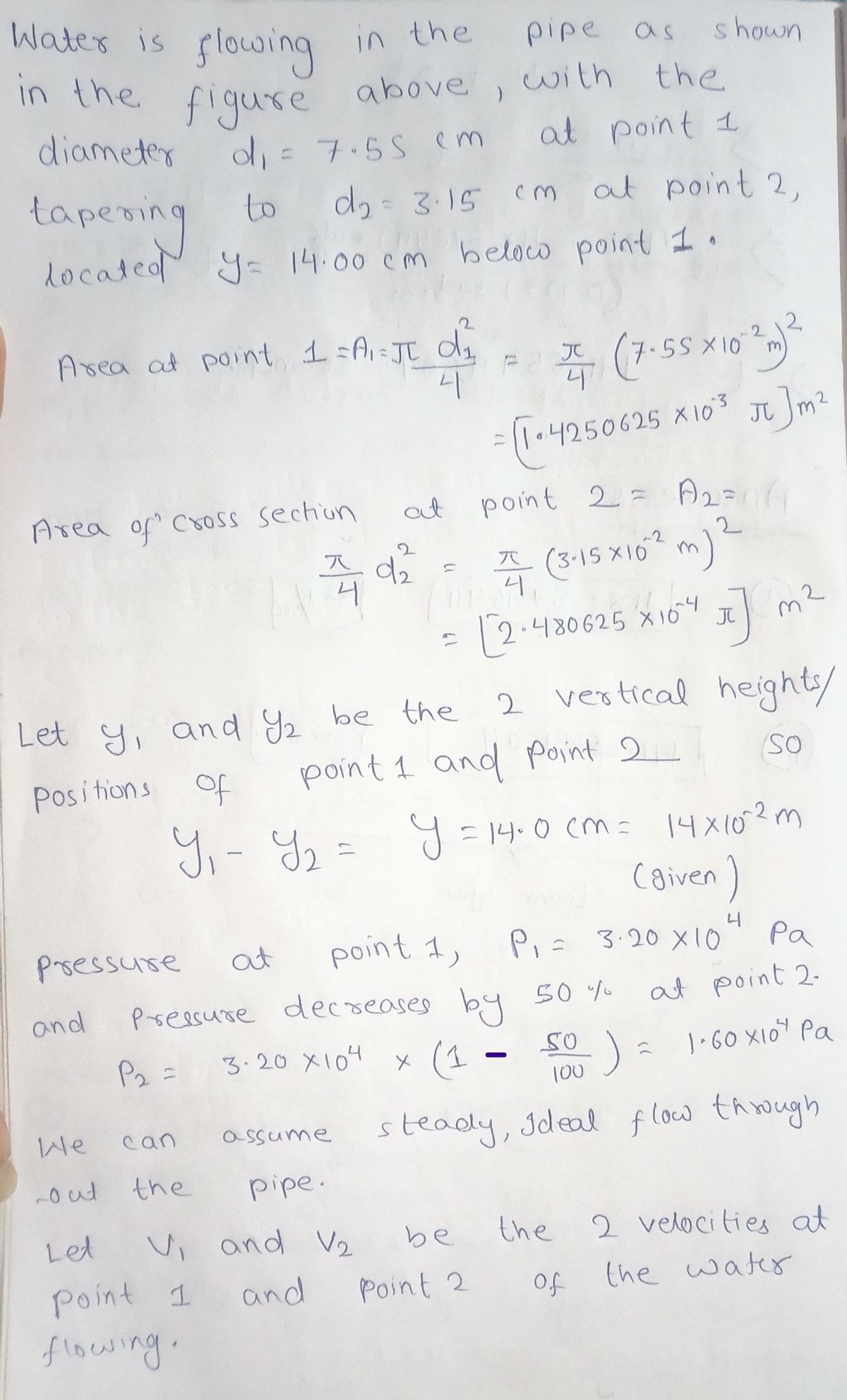 Physics homework question answer, step 1, image 2