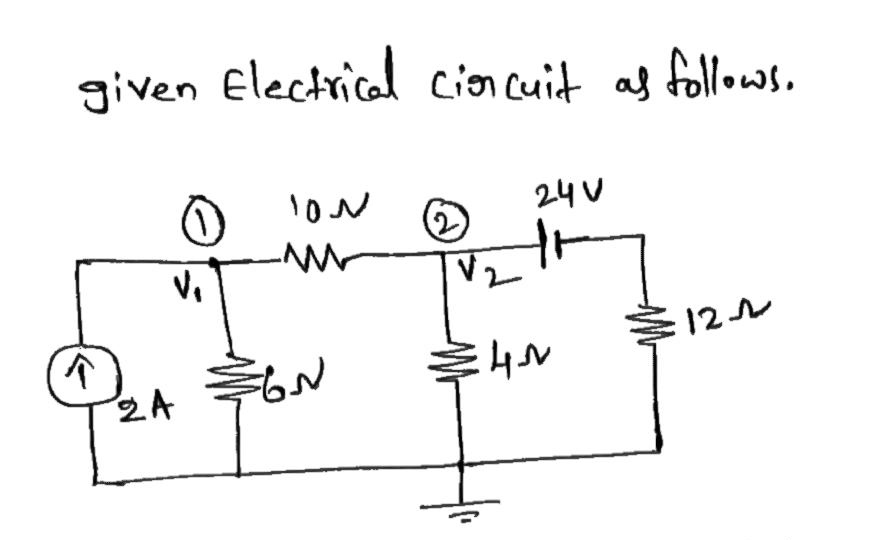 Electrical Engineering homework question answer, step 1, image 1