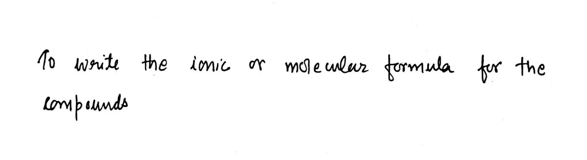 Chemistry homework question answer, step 1, image 1