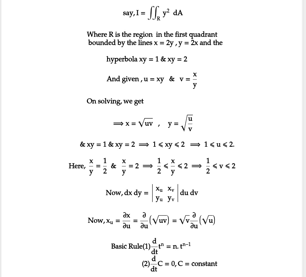 Advanced Math homework question answer, step 1, image 1