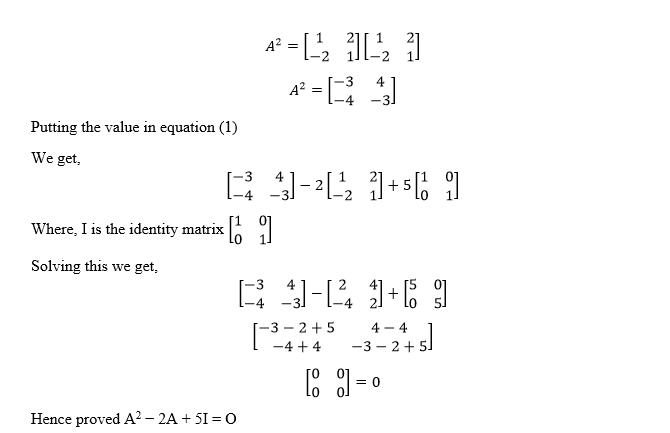 Answered: 2 Let A = -2 1 | bartleby