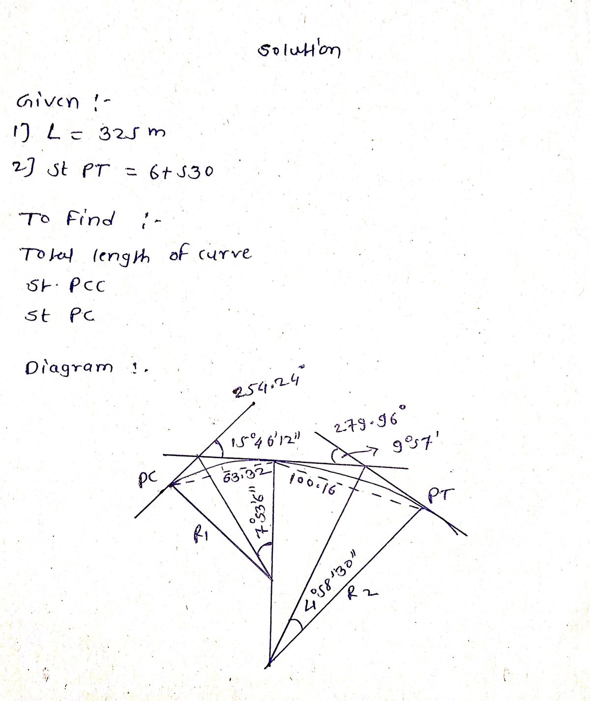 Civil Engineering homework question answer, step 1, image 1