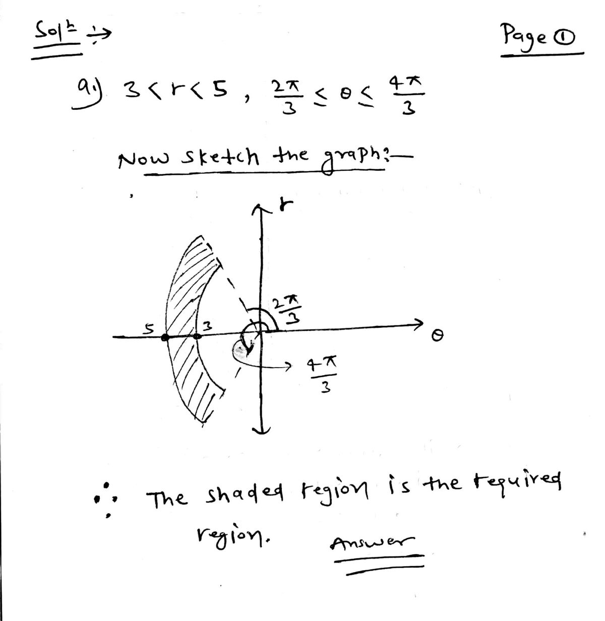 Calculus homework question answer, step 1, image 1