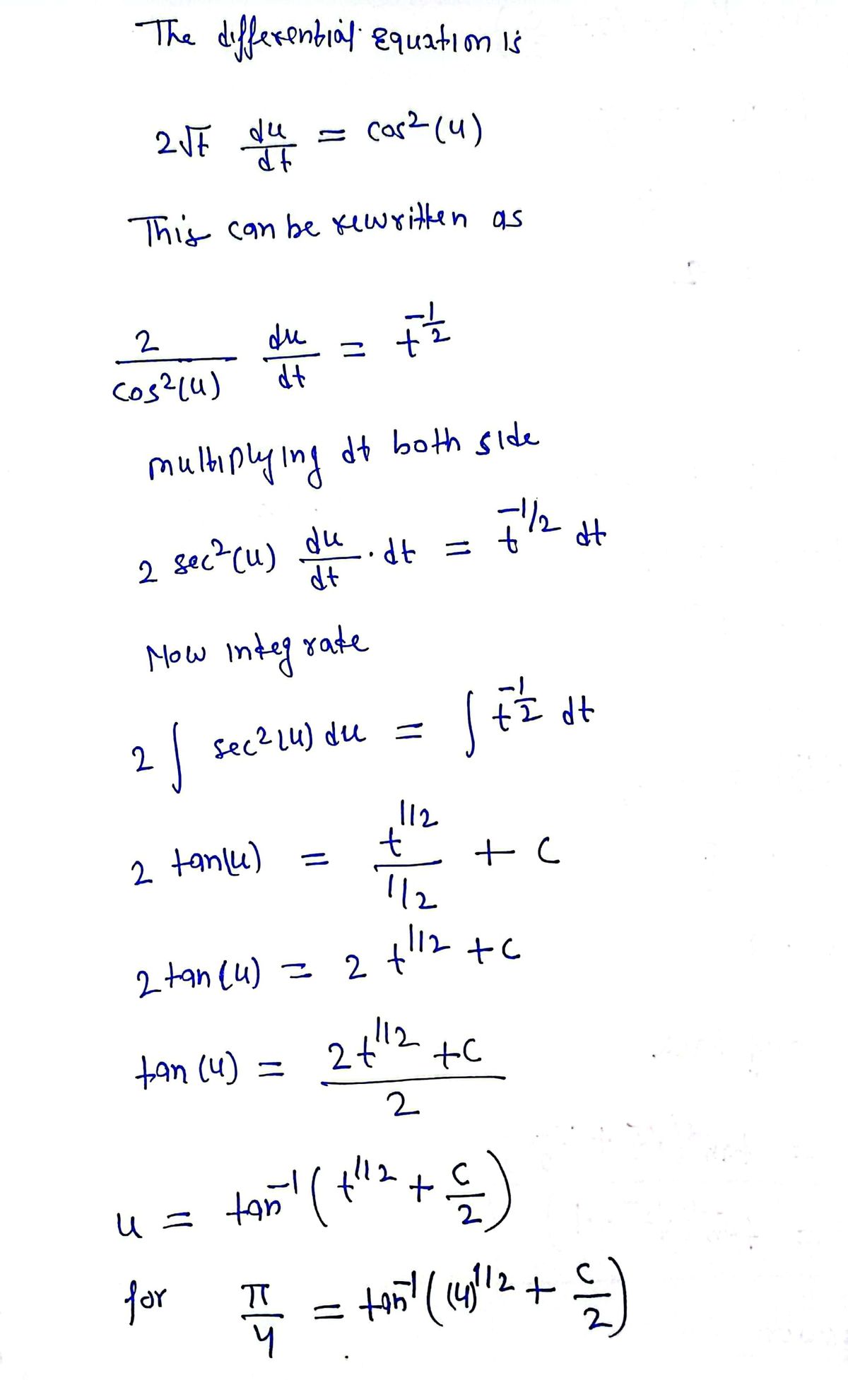 Advanced Math homework question answer, step 1, image 1