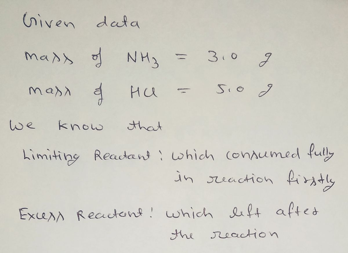 Chemistry homework question answer, step 1, image 1