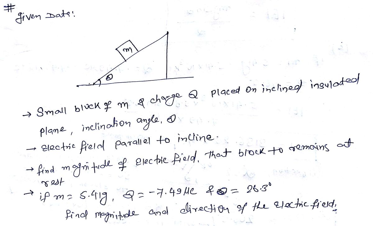 Physics homework question answer, step 1, image 1