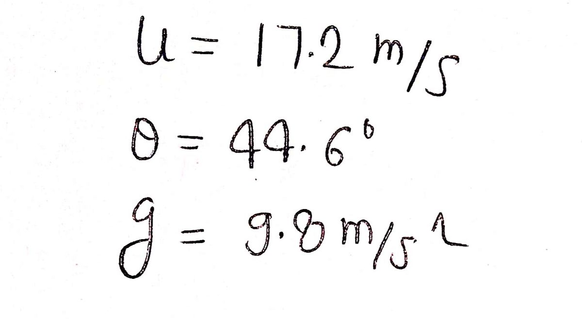 Physics homework question answer, step 1, image 1