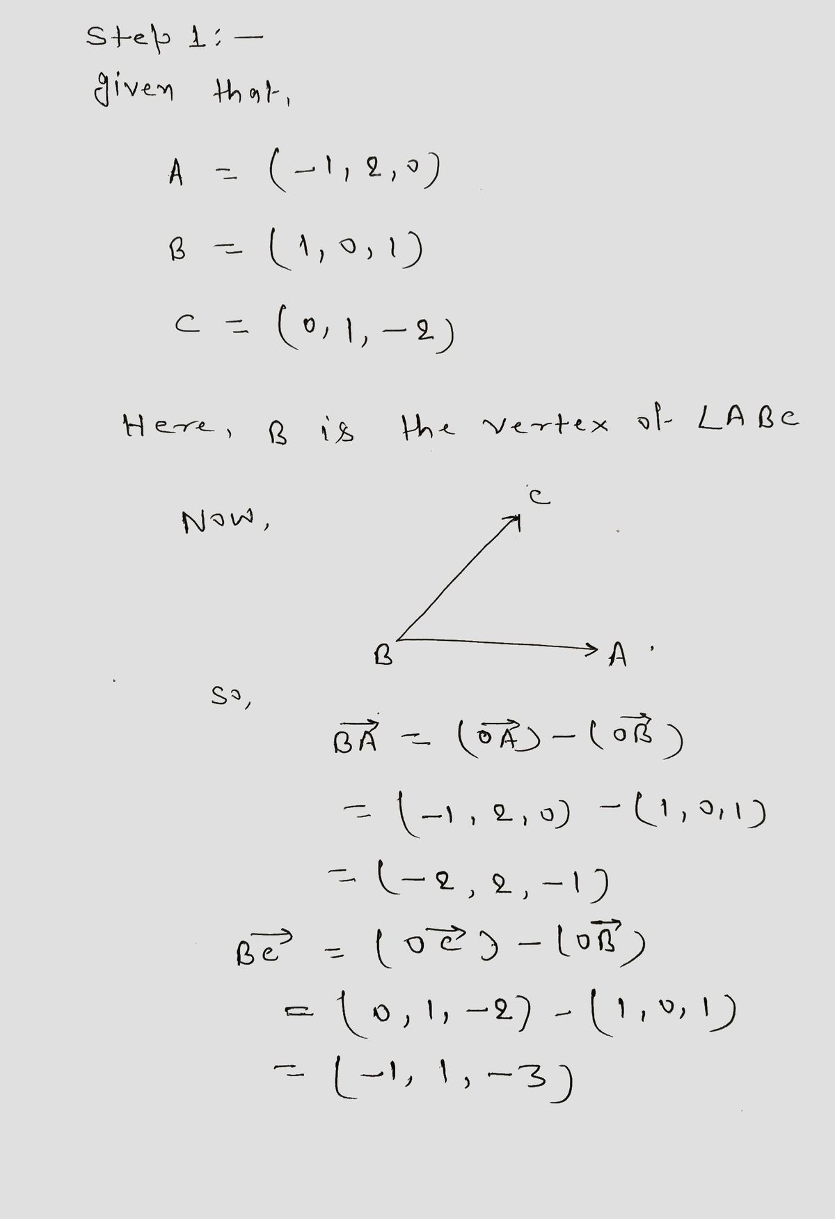 Advanced Math homework question answer, step 1, image 1