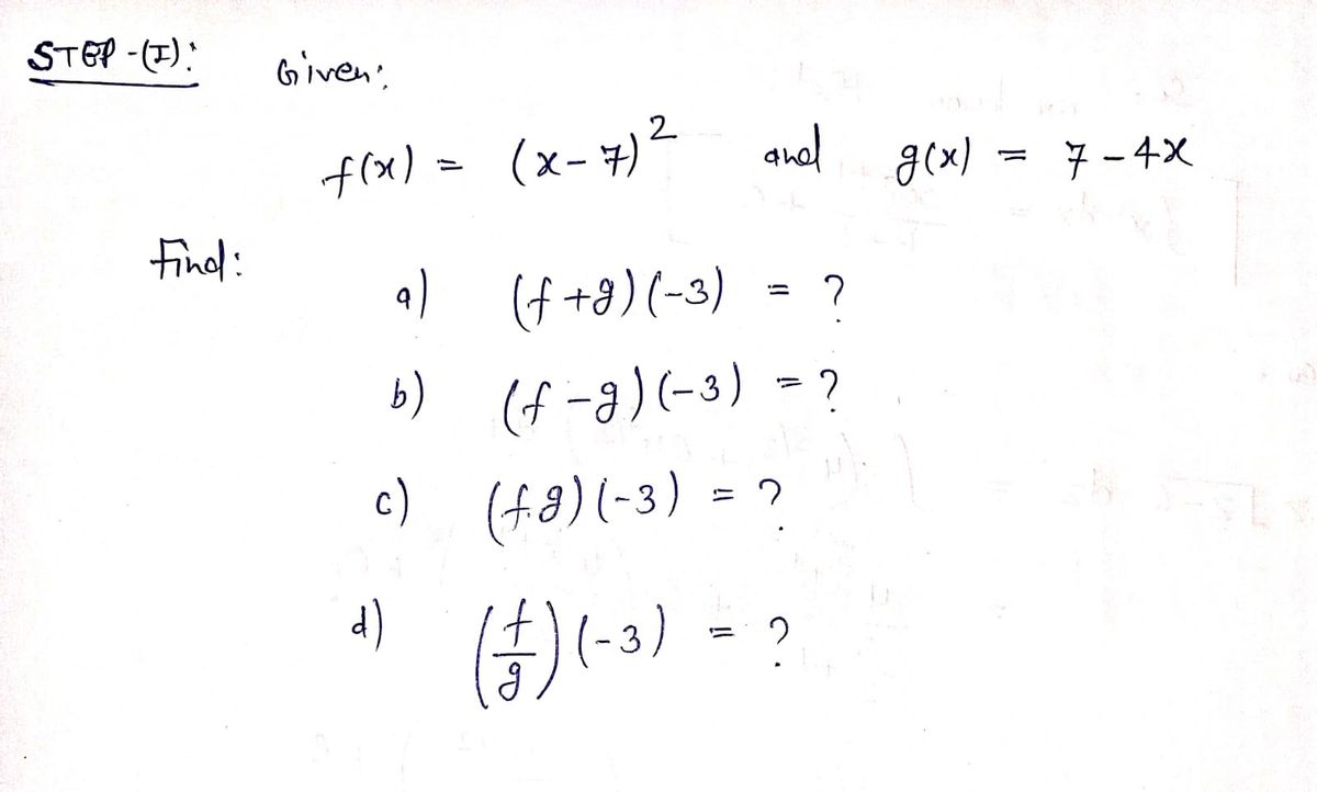 Calculus homework question answer, step 1, image 1