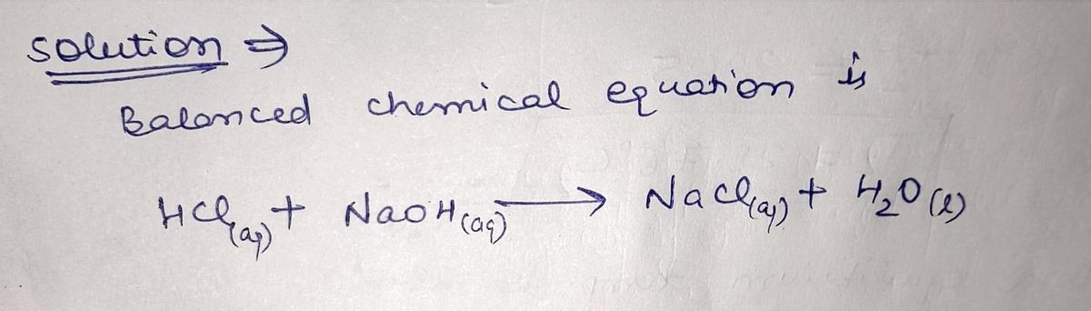 Chemistry homework question answer, step 1, image 1