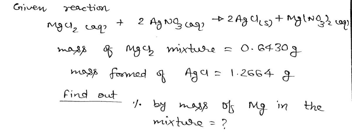 Chemistry homework question answer, step 1, image 1