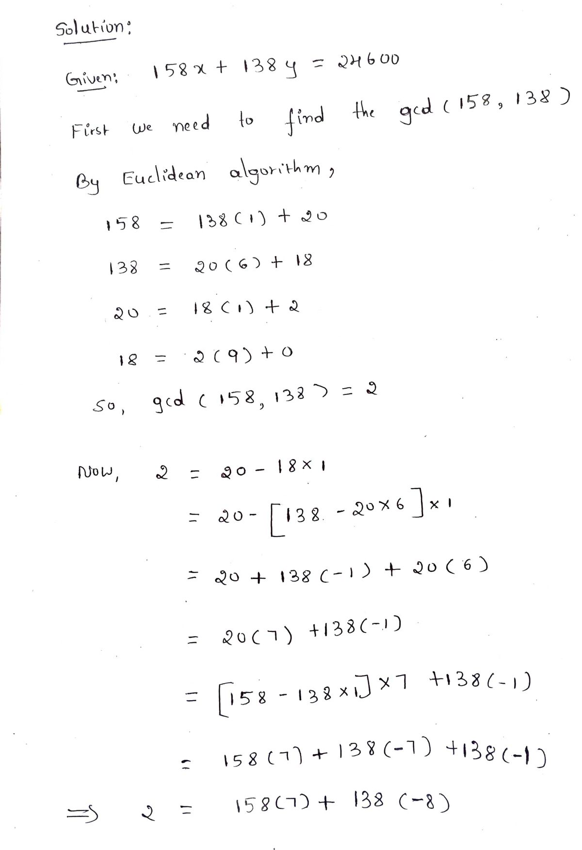 Advanced Math homework question answer, step 1, image 1